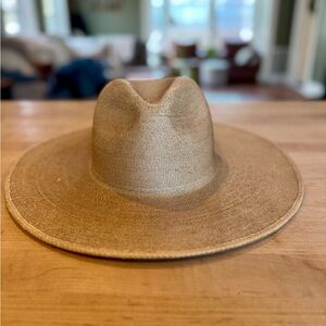 GIGI PIP Tan Wide-Brim Hat